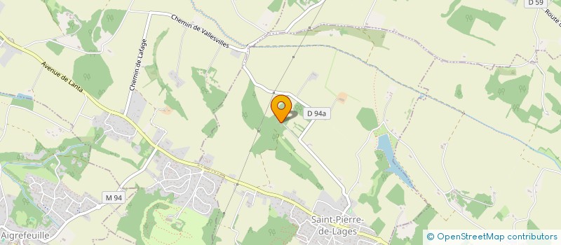 localisation de l'entreprise HOLDING DU BOUSQUET  SAINT-PIERRE-DE-LAGES