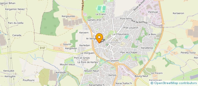 localisation de l'entreprise HOLDING DU CEDRE à GOUESNOU