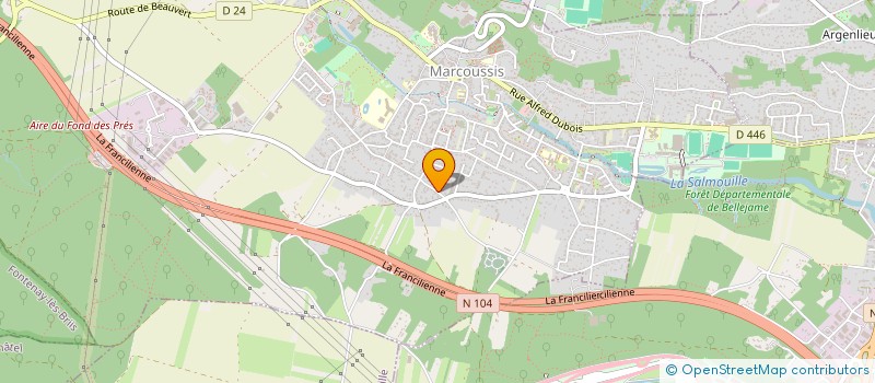 localisation de l'entreprise HOLDING DU CHENE  MARCOUSSIS