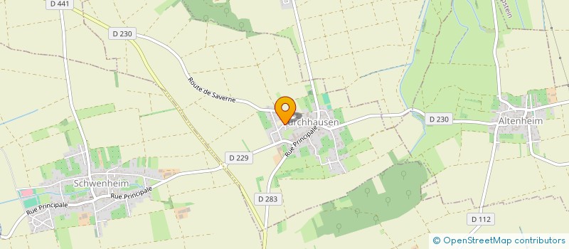 localisation de l'entreprise HOLDING DU HAUT-BARR  FURCHHAUSEN