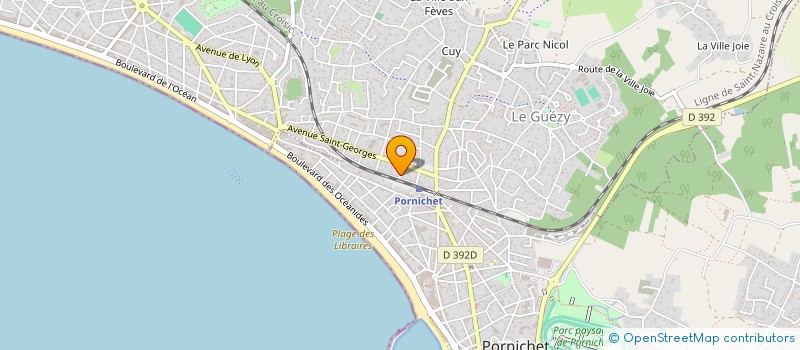 localisation de l'entreprise HOLDING DU LEOPARD à LA BAULE-ESCOUBLAC