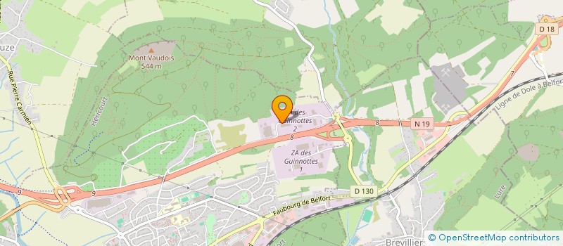 localisation de l'entreprise HOLDING DU LION  HERICOURT