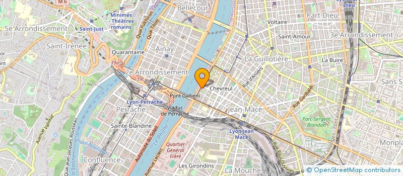 localisation de l'entreprise HOLDING DU MOULIN  LYON