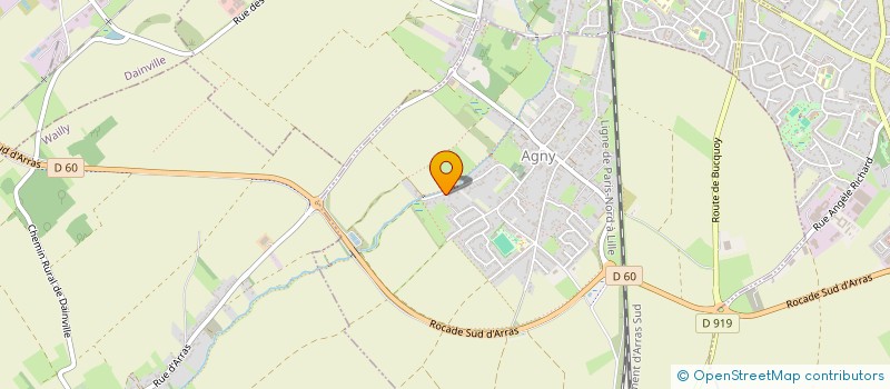 localisation de l'entreprise HOLDING DU NOYER  AGNY