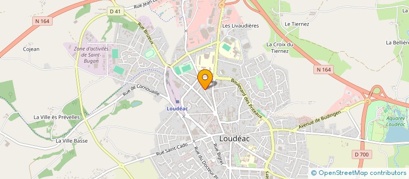 localisation de l'entreprise HOLDING DU PARC DE LA PEROUSE à LOUDEAC