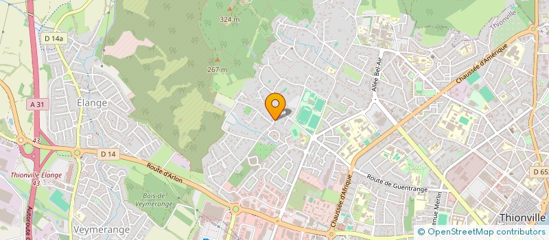 localisation de l'entreprise HOLDING DU PECHEUR à THIONVILLE
