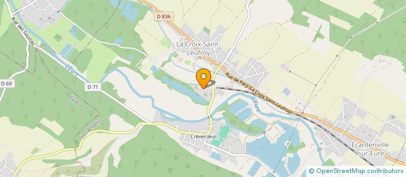 localisation de l'entreprise HOLDING DU PHARE CARRE  CLEF VALLEE D'EURE