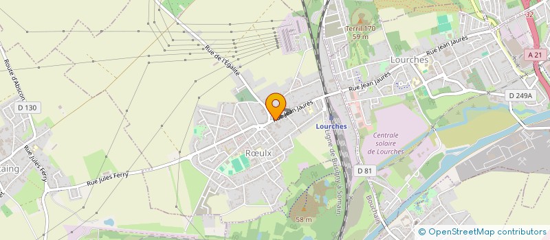 localisation de l'entreprise HOLDING DU PIGEONNIER  RULX