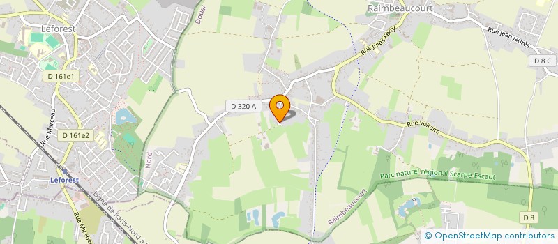 localisation de l'entreprise HOLDING DU REVE A L'EVEIL  RAIMBEAUCOURT