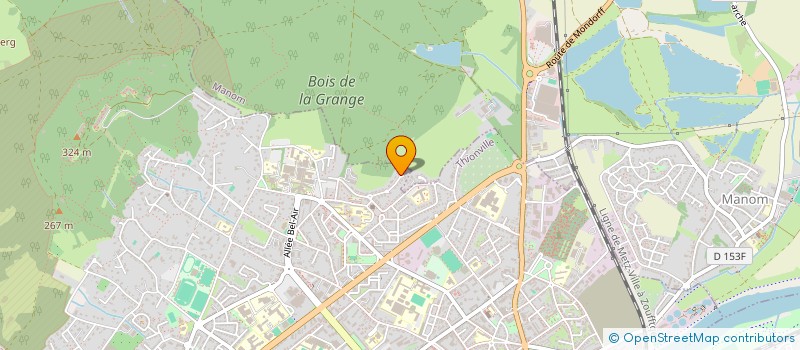 localisation de l'entreprise HOLDING DU VIGNOBLE à THIONVILLE