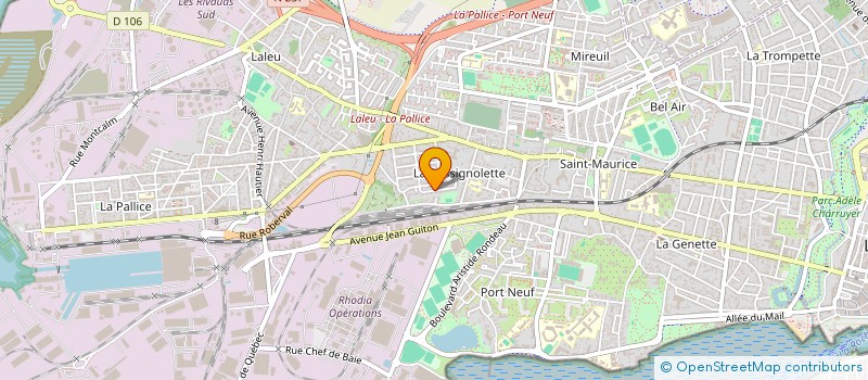 localisation de l'entreprise HOLDING DUBOIS  LA ROCHELLE