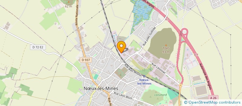 localisation de l'entreprise HOLDING DUBRULLE PILARSKI  NUX-LES-MINES