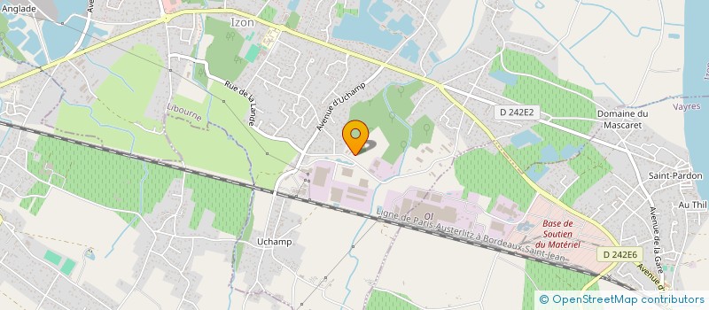 localisation de l'entreprise HOLDING DUCAMIN  BISCARROSSE