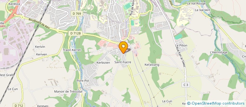 localisation de l'entreprise HOLDING DUCOUSSET  PLOURIN-LES-MORLAIX