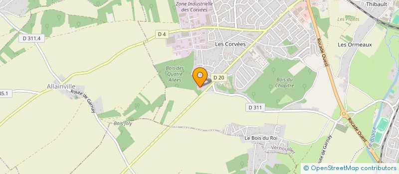 localisation de l'entreprise HOLDING DUMINY à VERNOUILLET