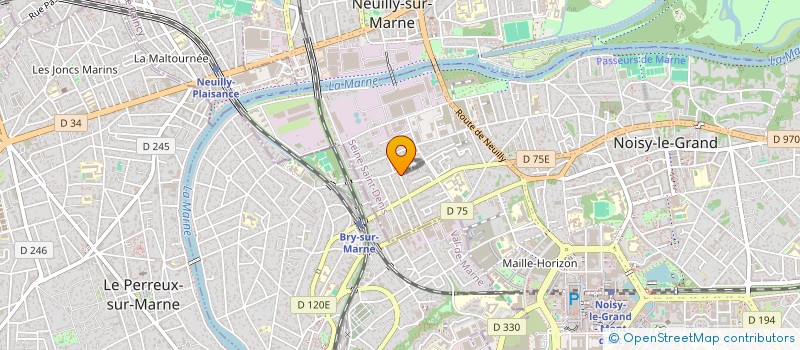 localisation de l'entreprise HOLDING DUMONT NUVOLI  NOISY-LE-GRAND