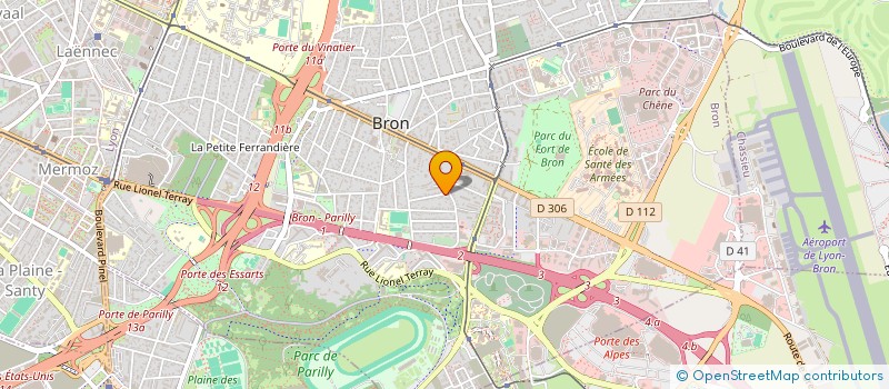 localisation de l'entreprise HOLDING DUNOGUIEZ à BRON