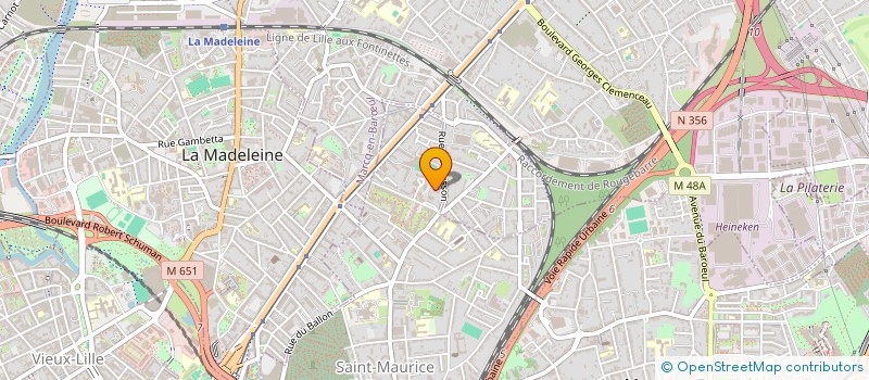 localisation de l'entreprise HOLDING DUQUESNE DEVELOPPEMENT à LILLE