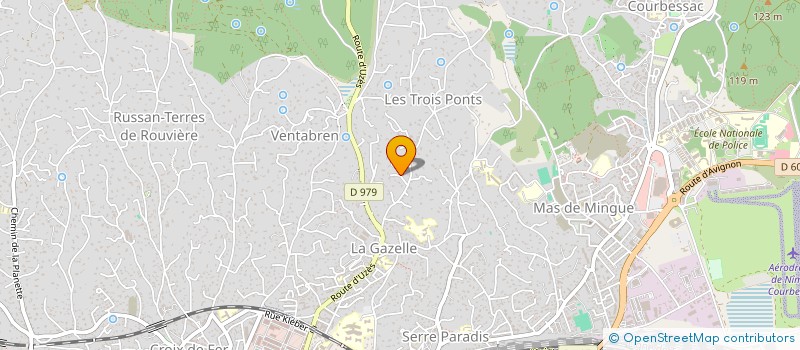 localisation de l'entreprise HOLDING DURALB  NIMES