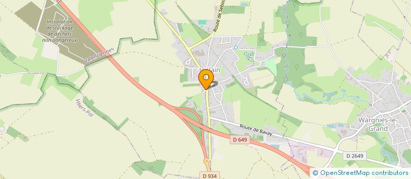 localisation de l'entreprise HOLDING DUTDEL à JENLAIN