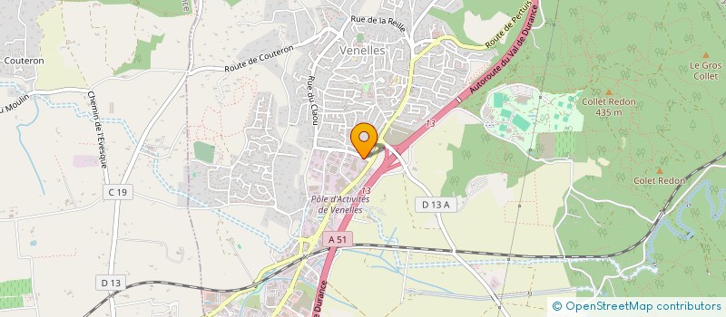 localisation de l'entreprise HOLDING DUVAL  VENELLES