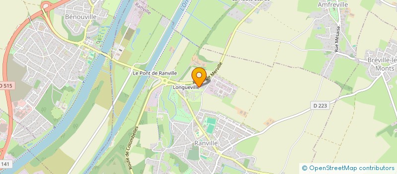 localisation de l'entreprise HOLDING DUVAL G  RANVILLE