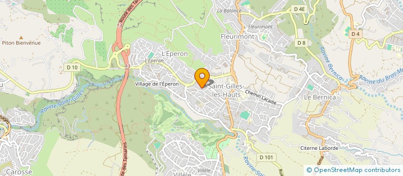 localisation de l'entreprise HOLDING E-ON  SAINT-PAUL