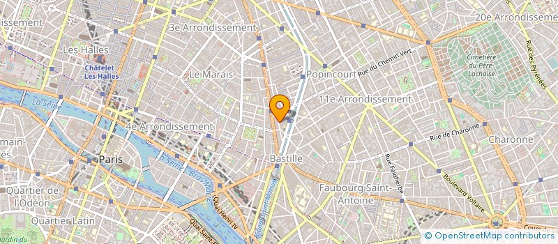 localisation de l'entreprise HOLDING EAL  PARIS