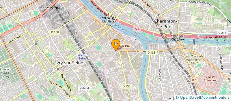 localisation de l'entreprise HOLDING EDDEN à IVRY-SUR-SEINE