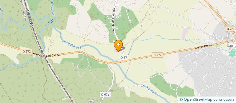 localisation de l'entreprise HOLDING EGM  LAURIS