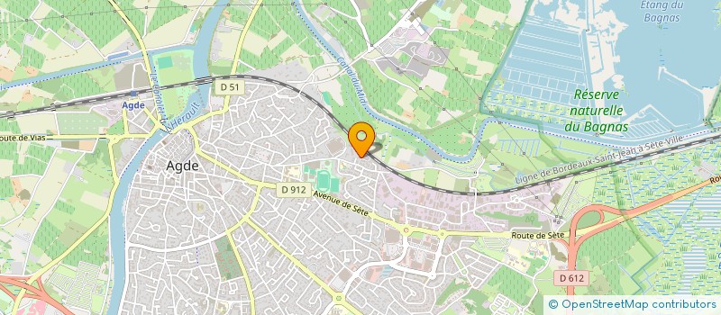 localisation de l'entreprise HOLDING EL  AGDE