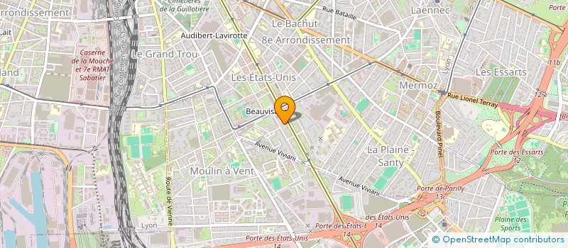 localisation de l'entreprise HOLDING EL SERVICES  LYON