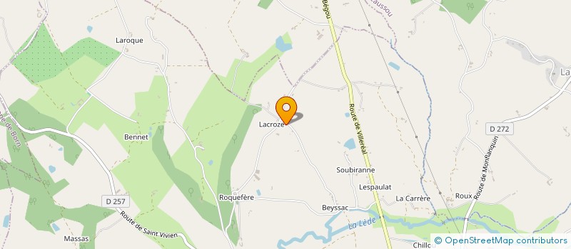 localisation de l'entreprise HOLDING ELA SCHWAB  MONFLANQUIN