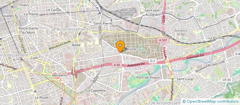 localisation de l'entreprise HOLDING ELAHCENE à MARSEILLE