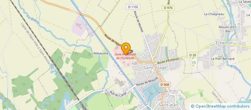 localisation de l'entreprise HOLDING ELIF  SAINT-USAGE