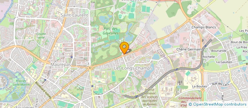 localisation de l'entreprise HOLDING ELODIE KONG AVOCATE  RENNES