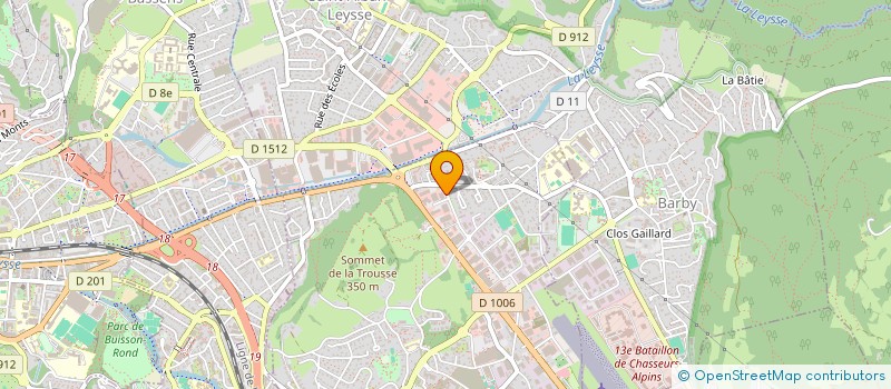 localisation de l'entreprise HOLDING EM STINGRAY  LA RAVOIRE