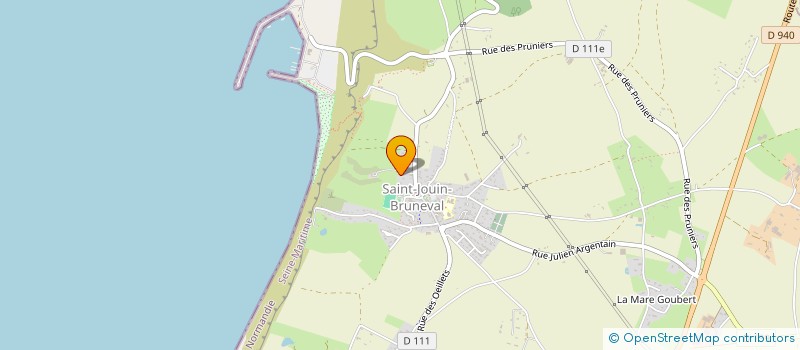 localisation de l'entreprise HOLDING EMAM  SAINT-JOUIN-BRUNEVAL