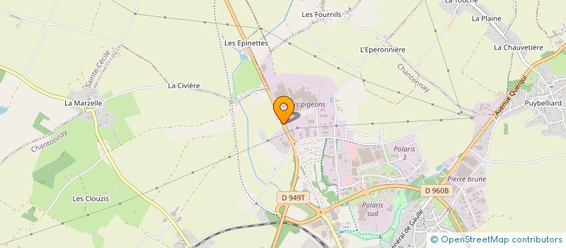 localisation de l'entreprise HOLDING EMIGIL à CHANTONNAY