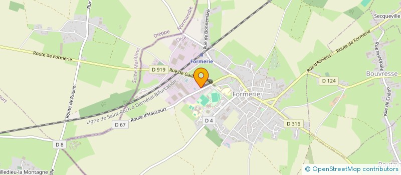 localisation de l'entreprise HOLDING EMILEO SOCIETE DE PARTICIPATIONS FINANCIERES DE PROFESSION LIBERALE DE VETERINAIRES A RESPONSABILITE LIMITEE  FORMERIE