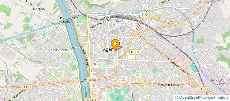 localisation de l'entreprise HOLDING EMMARIC  AGEN