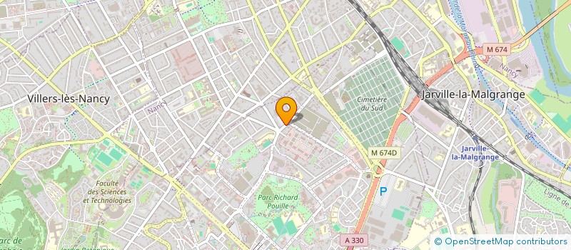 localisation de l'entreprise HOLDING EN MODE  VANDUVRE-LES-NANCY