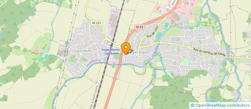 localisation de l'entreprise HOLDING ENE  OBERNAI