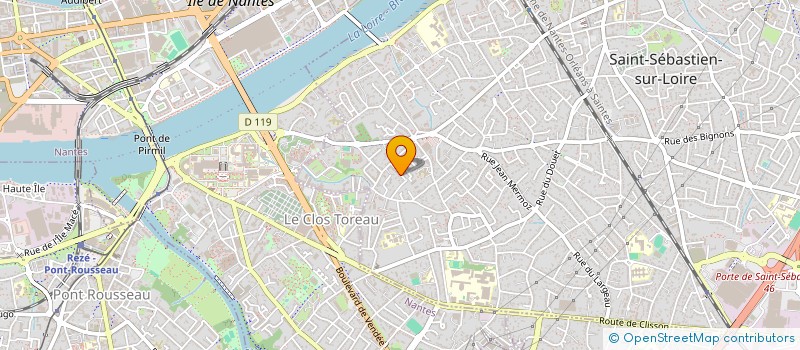 localisation de l'entreprise HOLDING ENTENDRE MARINE PIRON à SAINT-SEBASTIEN-SUR-LOIRE