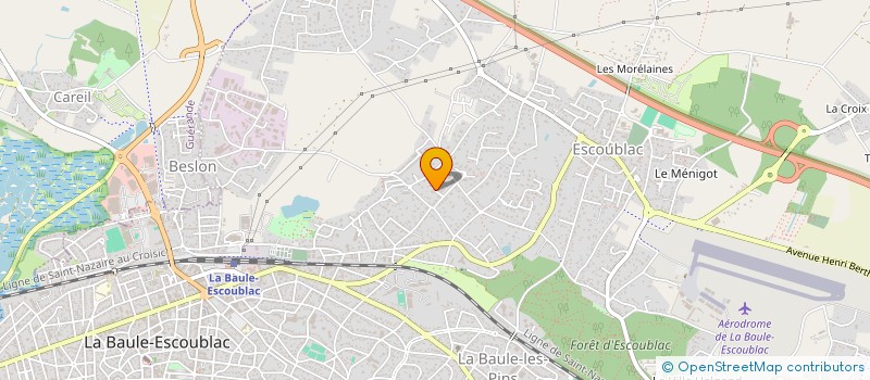localisation de l'entreprise HOLDING ENZO à LA BAULE-ESCOUBLAC