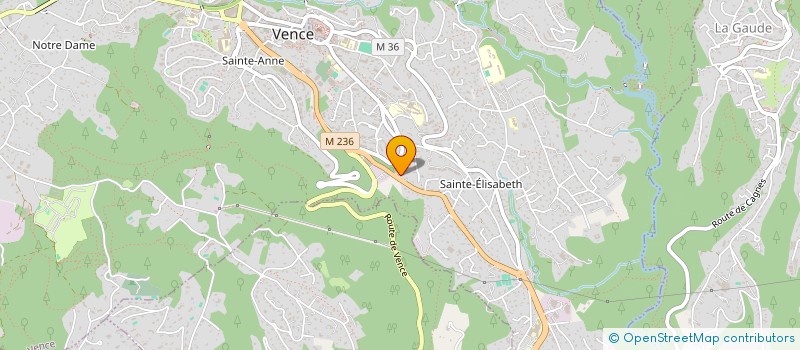 localisation de l'entreprise HOLDING ENZO  VENCE