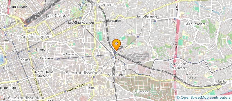 localisation de l'entreprise HOLDING ENZO BJ à MARSEILLE