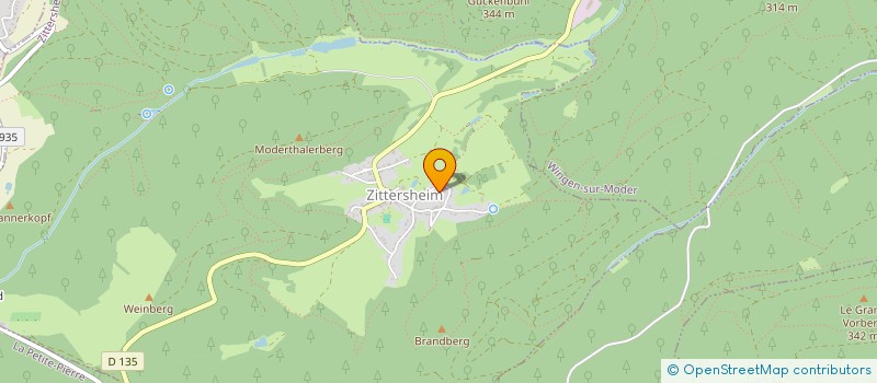 localisation de l'entreprise HOLDING EPJP  ZITTERSHEIM