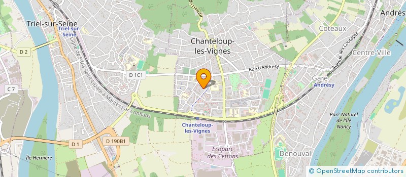 localisation de l'entreprise HOLDING ERDINC  ARPAJON