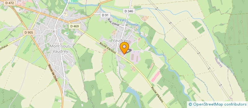 localisation de l'entreprise HOLDING ERIC RAVOYARD à VAUDREY